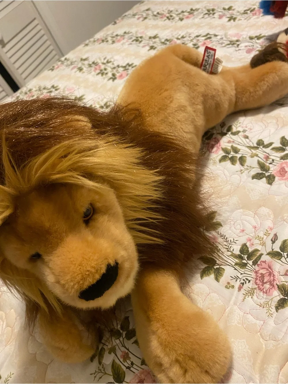 Plush Lion Douglas -The Cuddle Toy Brown and Golden Mane